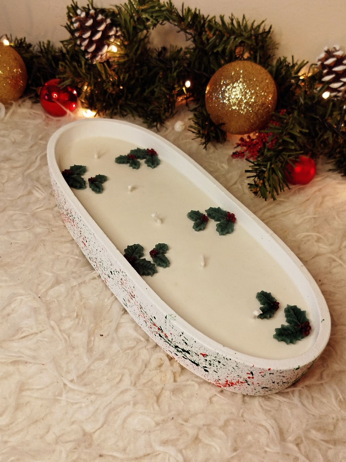 Γύψινη Γόνδολα με Κερί