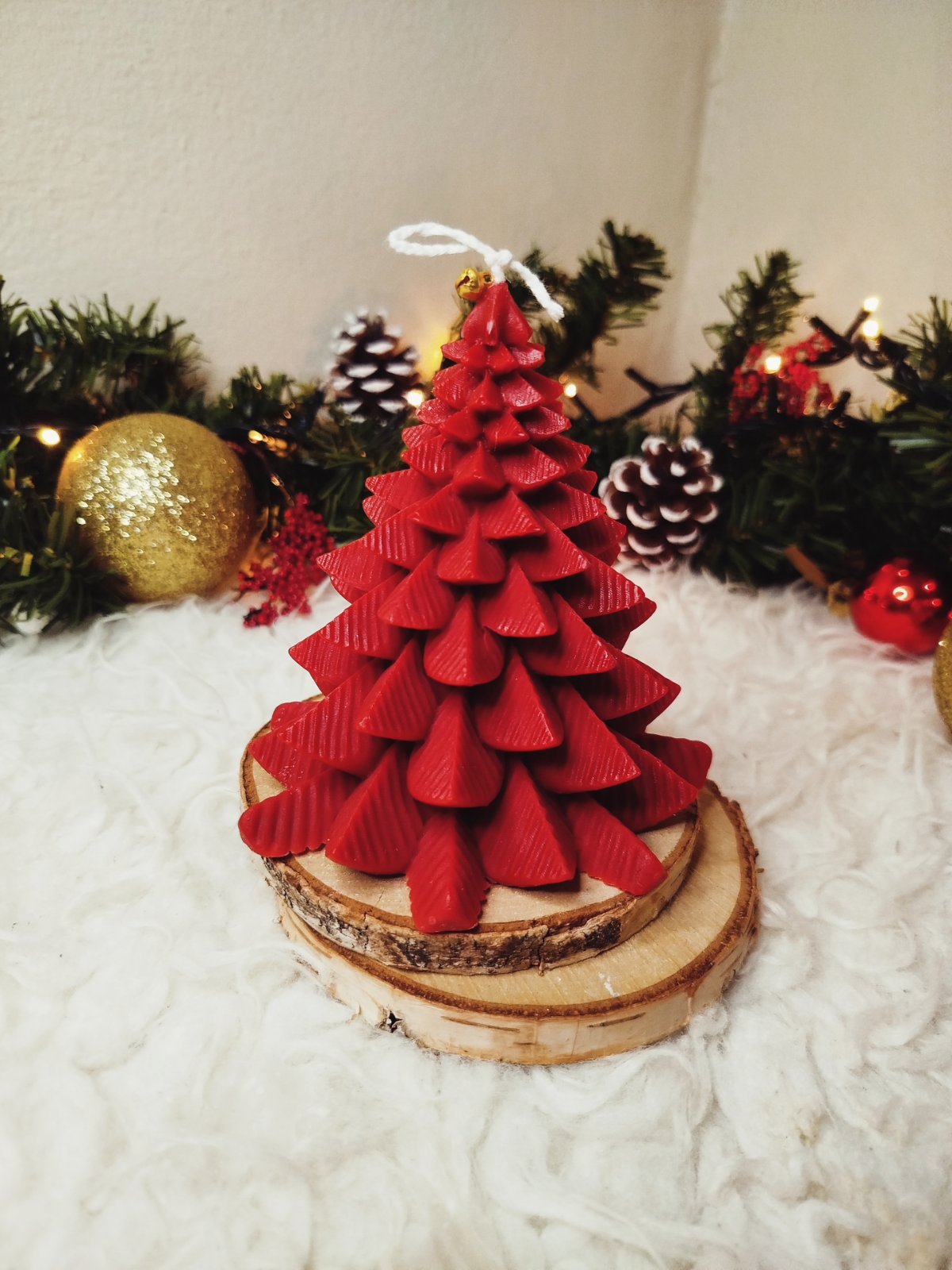 Κερί Χριστουγεννιάτικο Έλατο