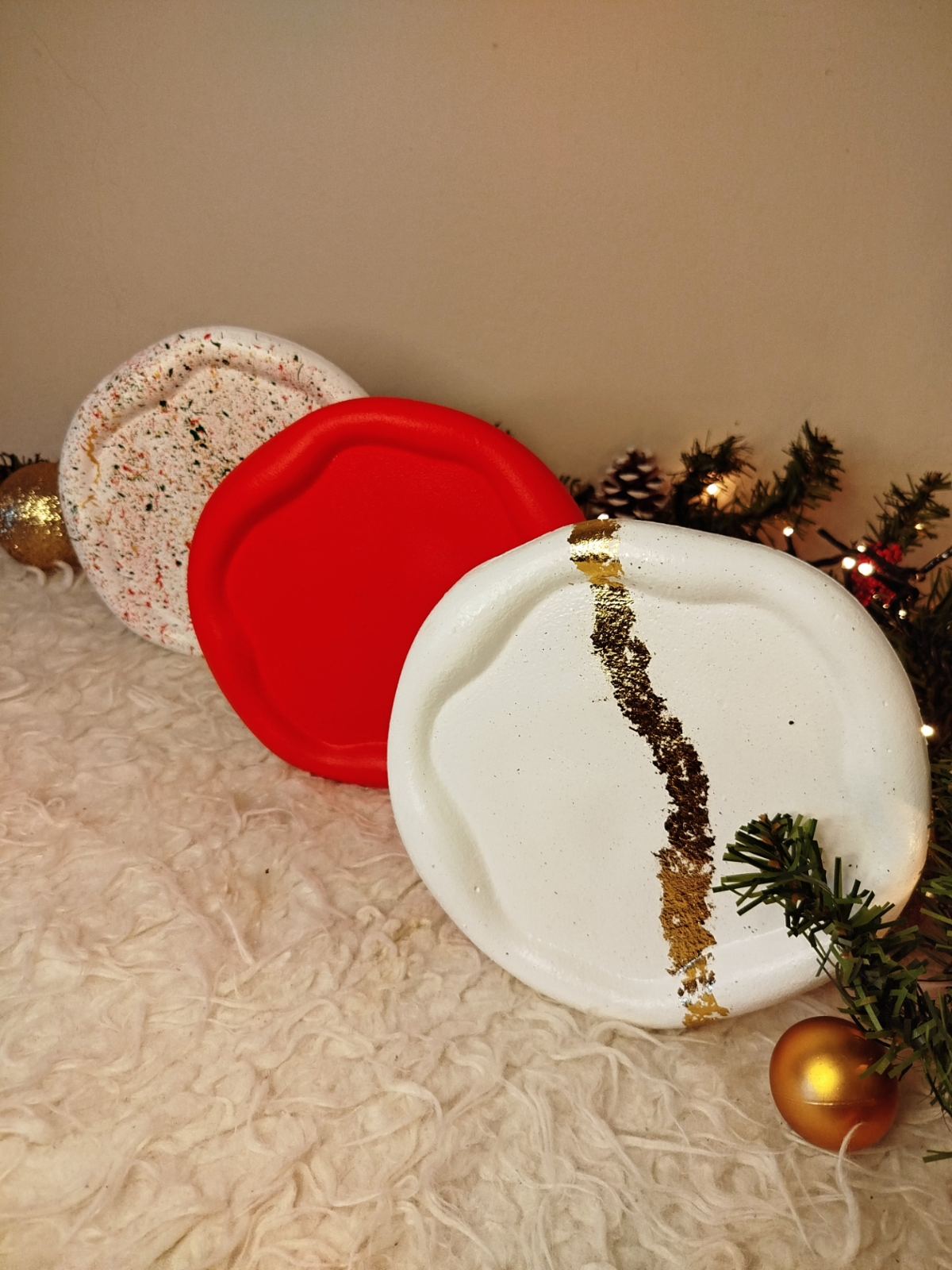 Δισκάκι Στρογγυλό Αφηρημένη Τέχνη