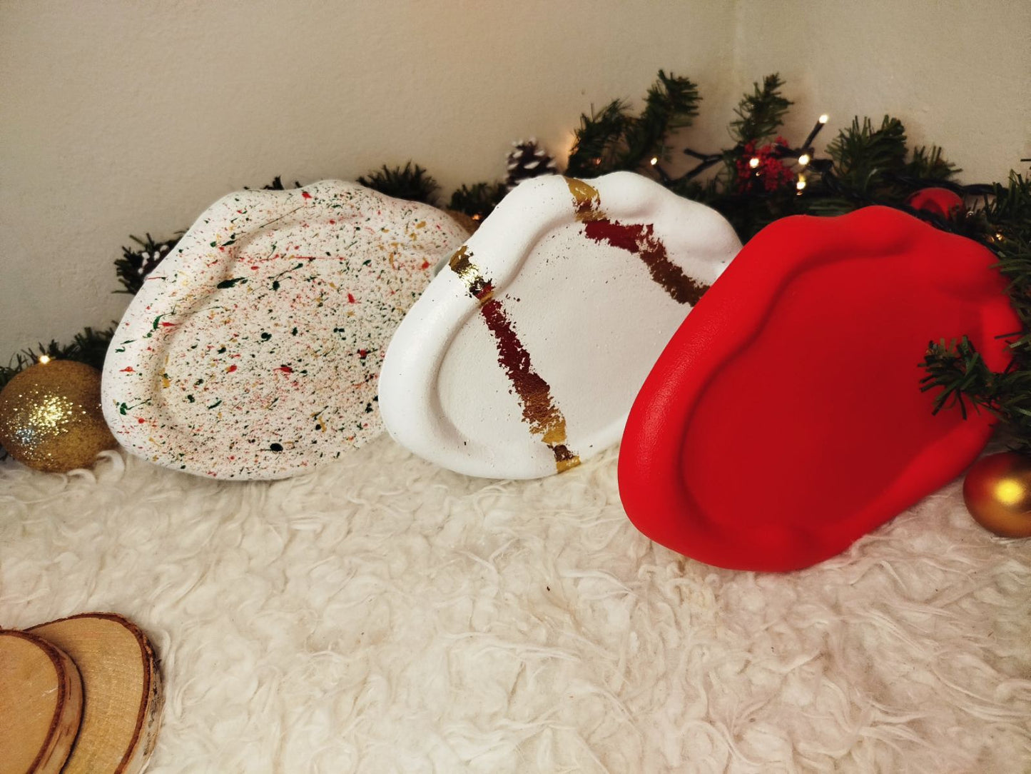 Δισκάκι Οβάλ Αφηρημένη Τέχνη