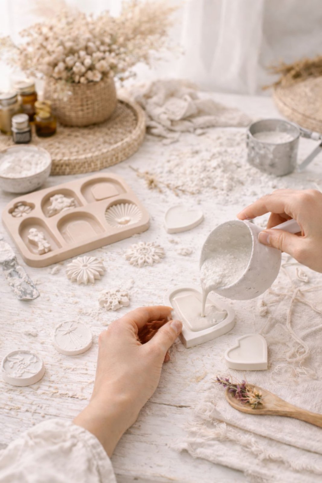 Χειροποίητα Γύψινα Διακοσμητικά