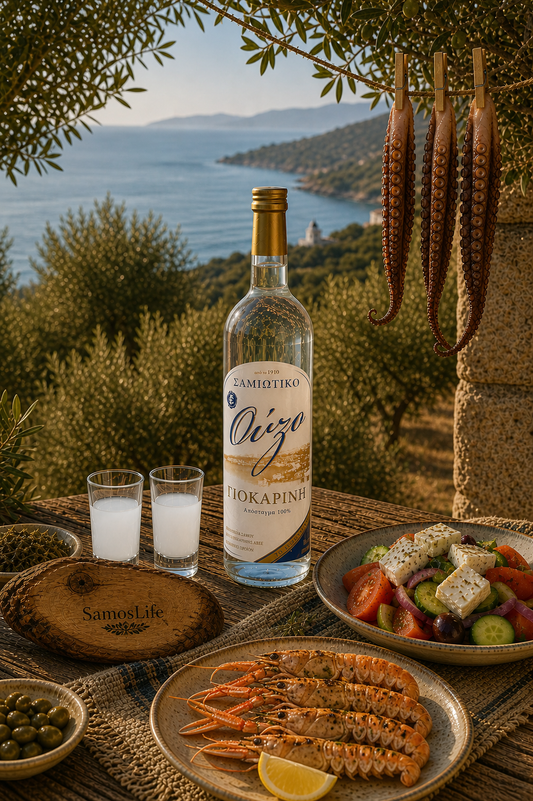 Samos Ouzo Giokarini 100% Distillate 700ml