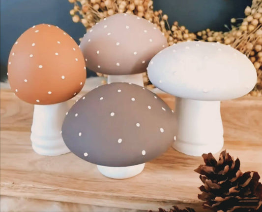 Διακοσμητικά Γύψινα Μανιτάρια
