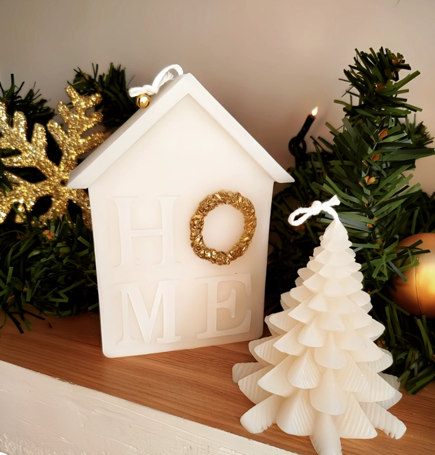 Κερί Christmas Home