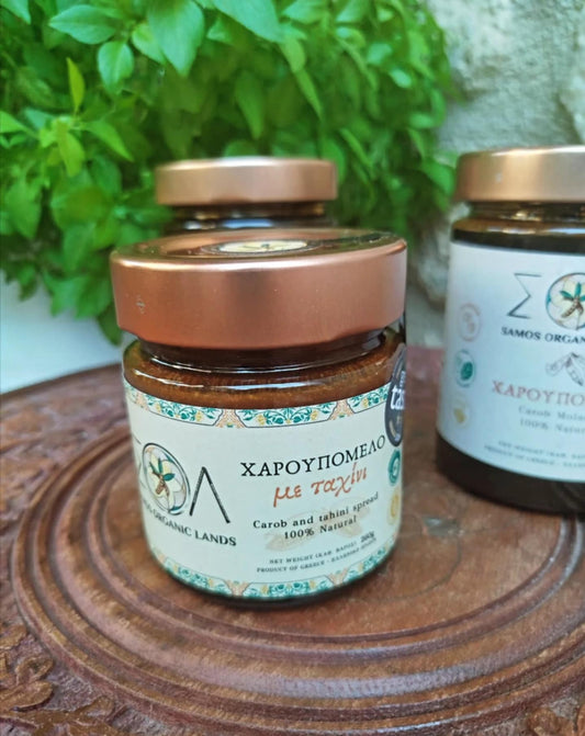 ΧΑΡΟΥΠΟΜΕΛΟ ΣΑΜΟΥ ΜΕ ΤΑΧΙΝΙ 260g