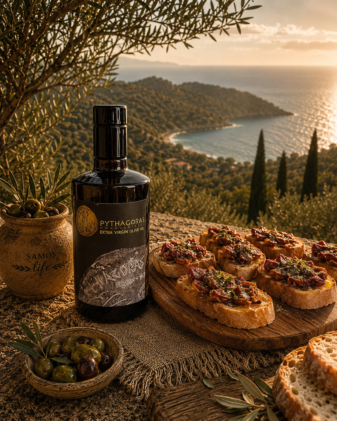 PYTHAGORAS Monovarietal Extra Virgin Olive Oil 500ml
