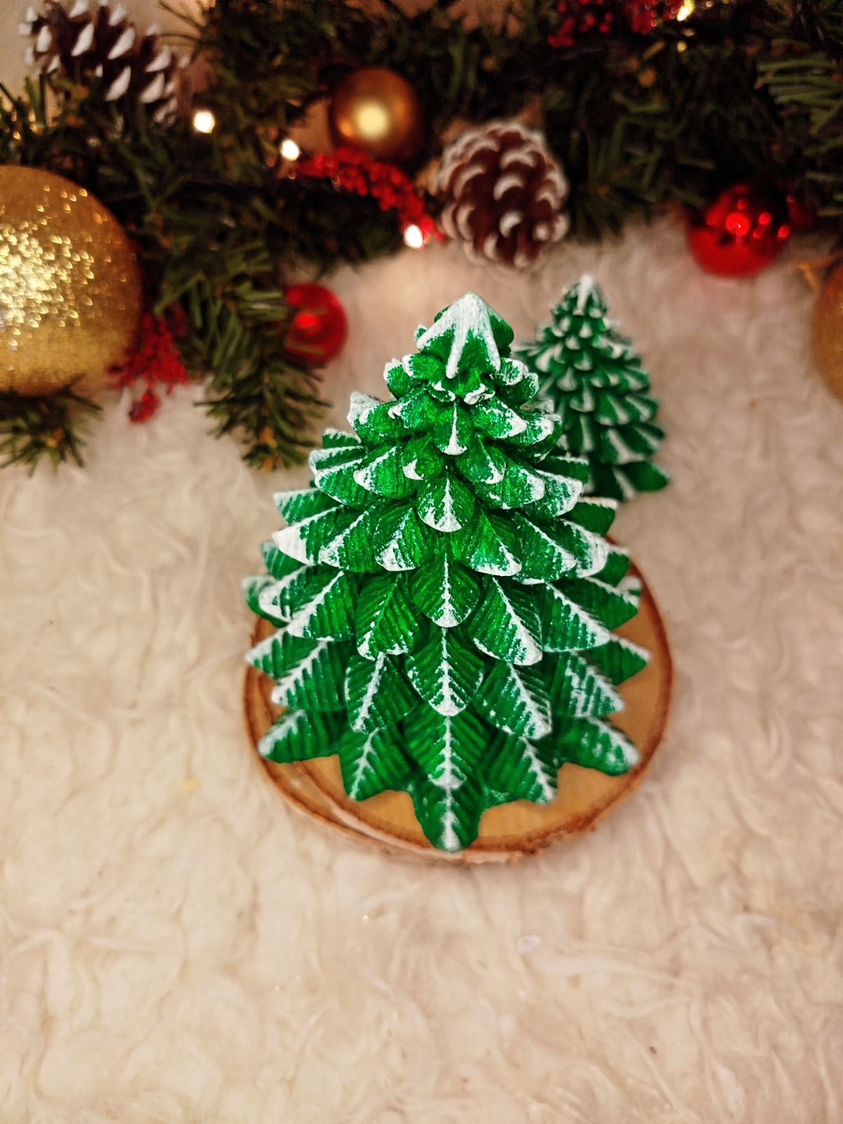 Διακοσμητικό Γύψινο Έλατο