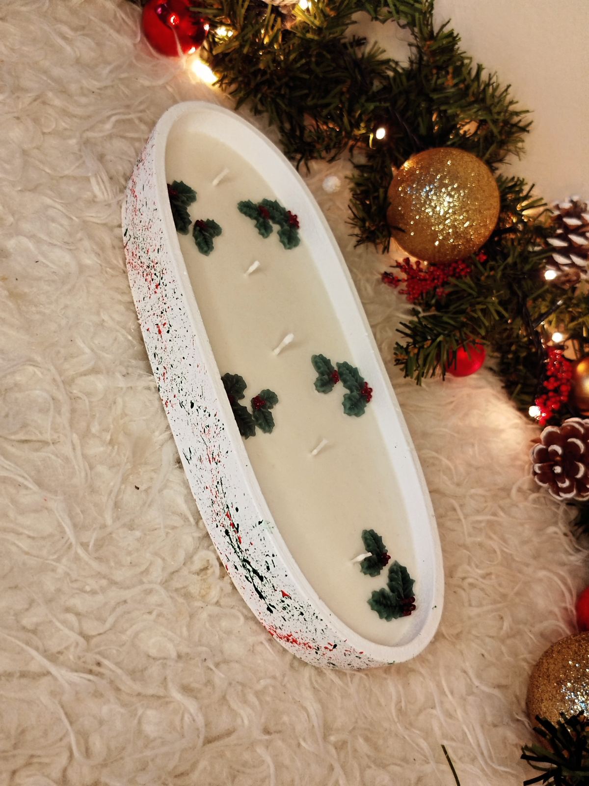 Γύψινη Γόνδολα με Κερί