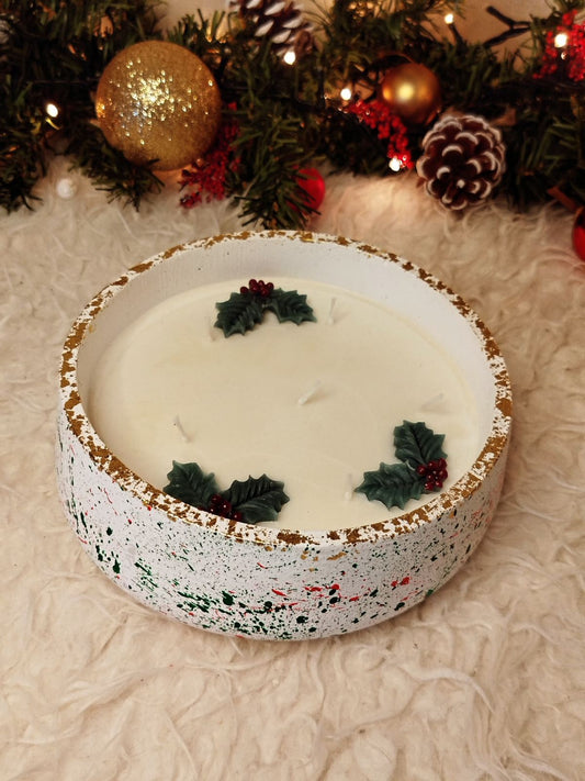Christmas Bowl  με Κερί