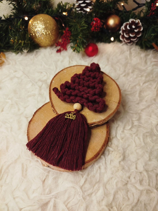 Macrame Γούρι Δεντράκι 2026