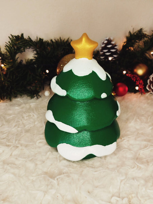 Τριώροφο Χριστουγεννιάτικο Δέντρο με Κερί