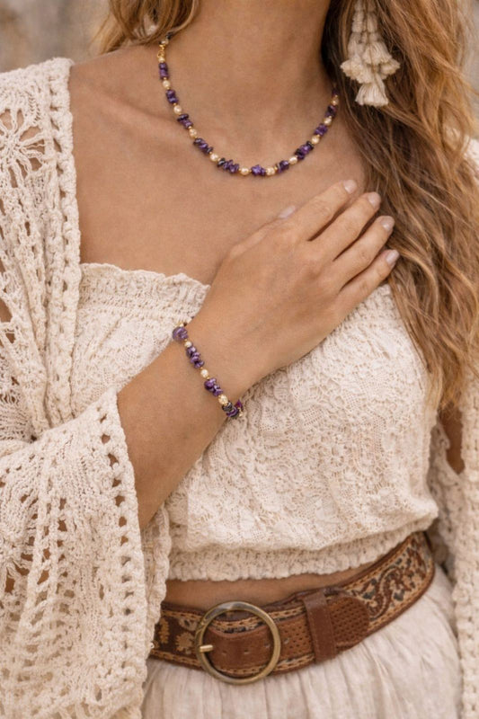 Χειροποίητο Κολιέ ''Νυράθη''