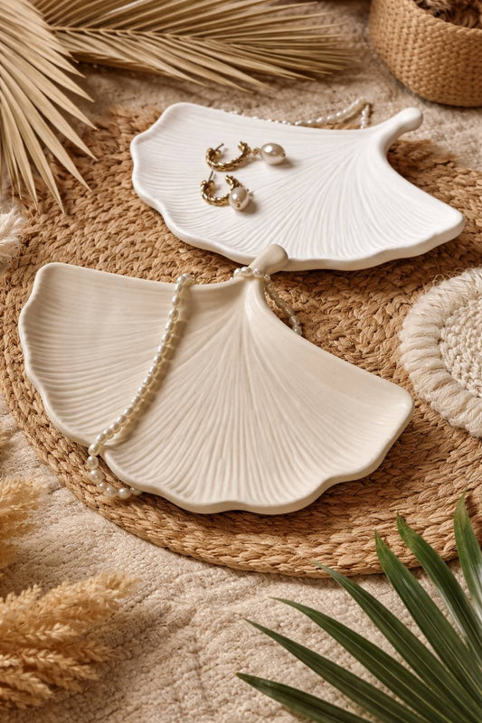 Διακοσμητικό Πιατάκι σε σχήμα φύλλου Γκίνγκο