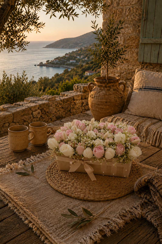 Samos Blossom Basket