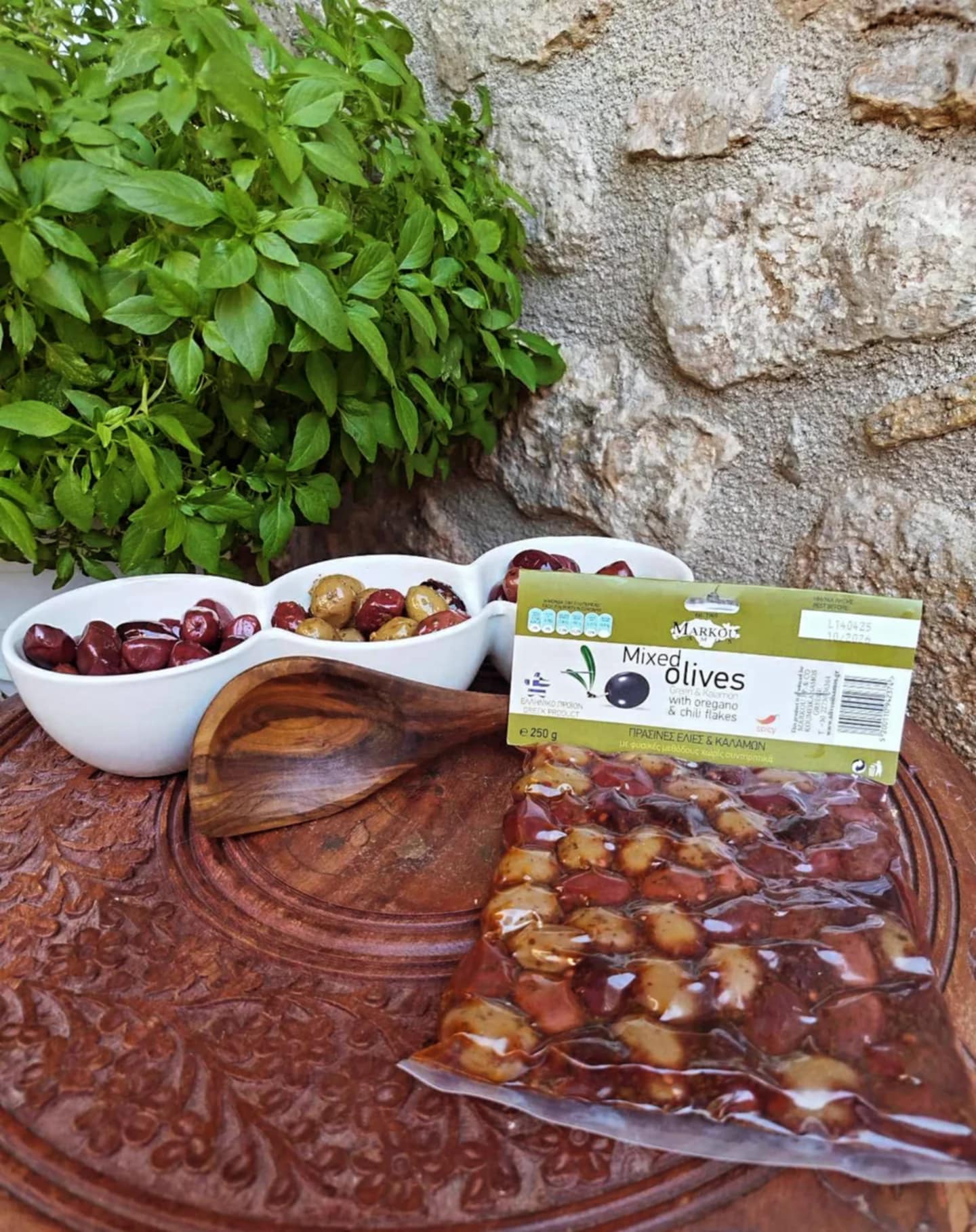 ΕΛΙΕΣ ΜΙΧ ΜΕ ΡΙΓΑΝΗ & CHILI 250g